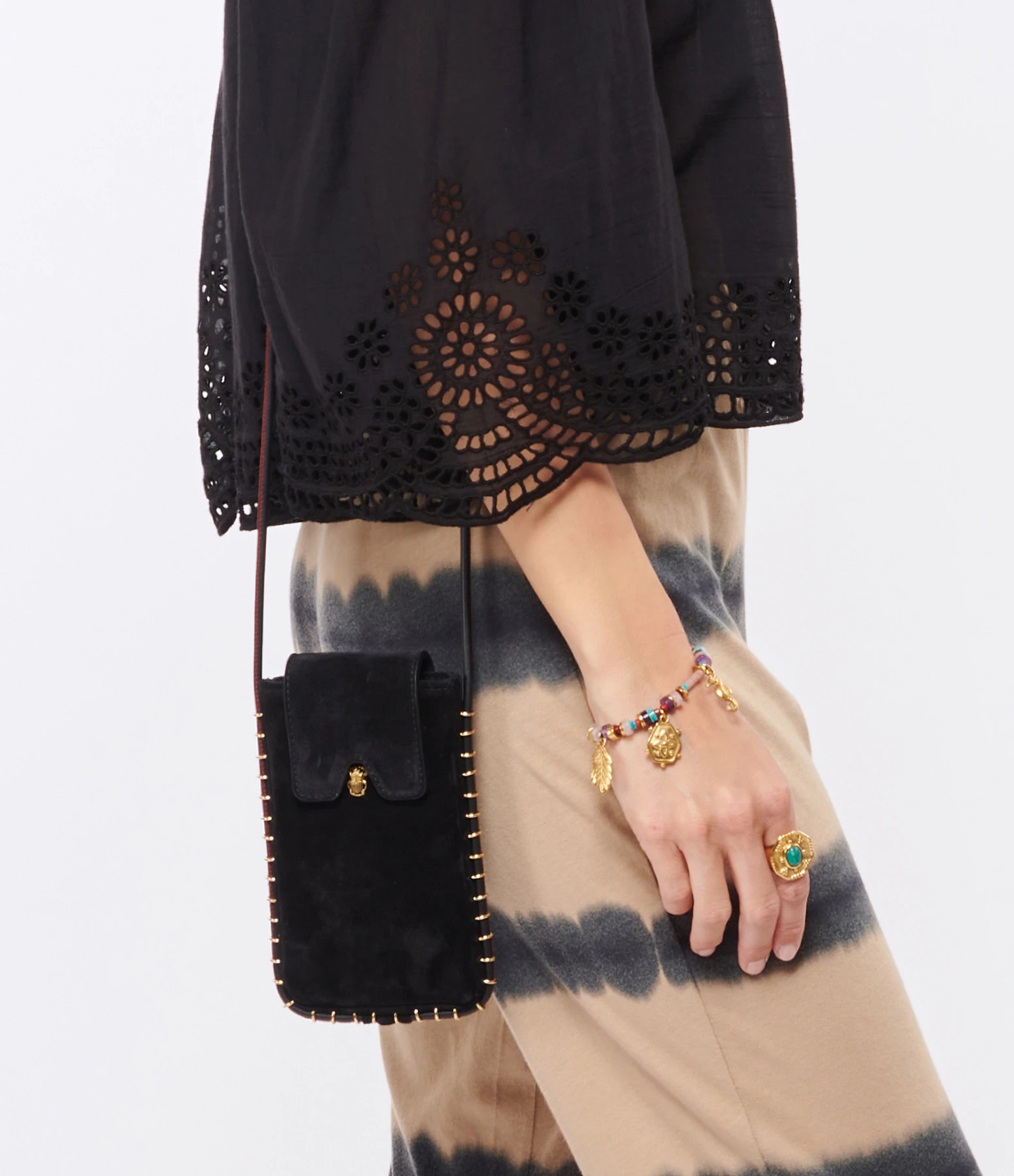 Claris Virot Étui à Lunettes Emile Cuir Noir 3 Claris Virot Étui à Lunettes Emile Cuir Noir – Image 3