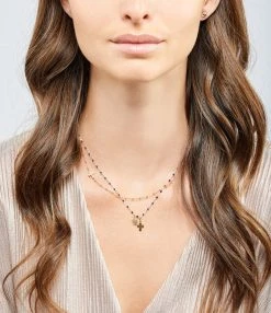 GIGI CLOZEAU Collier Intra Croix Perles Résine Or 7 GIGI CLOZEAU Collier Intra Croix Perles Résine Or -Shaker Jewels Magasin 045 4