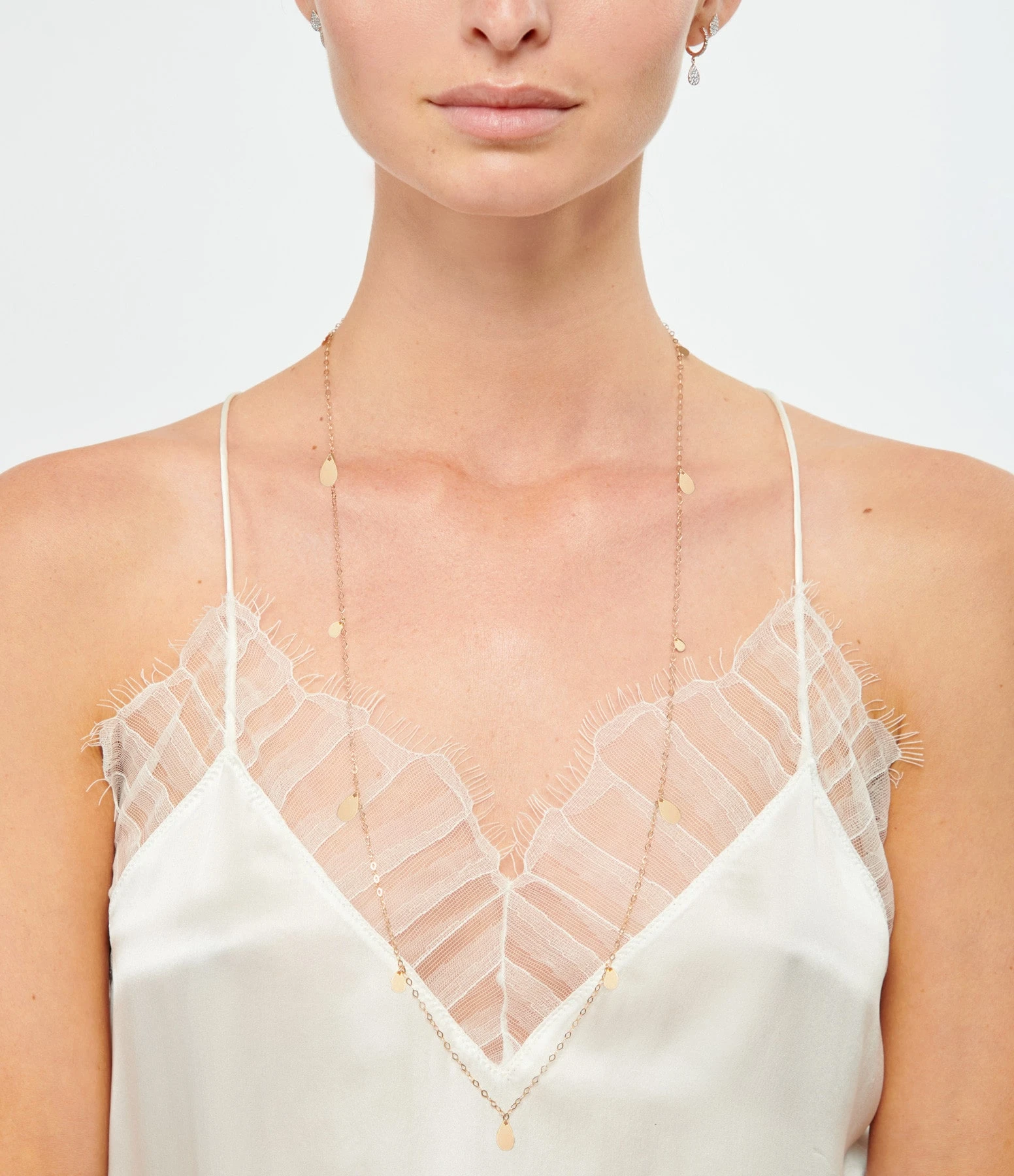 Ginette NY Sautoir Bliss 13 Or Rose 2 Ginette NY Sautoir Bliss 13 Or Rose – Image 2