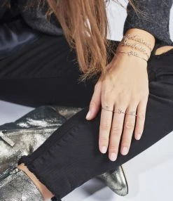 ATELIER PAULIN Bague Originale Initiale Argentium 5 ATELIER PAULIN Bague Originale Initiale Argentium -Shaker Jewels Magasin 246 copie