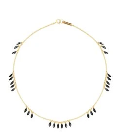 Isabel Marant Collier Color Shiny Lea Noir