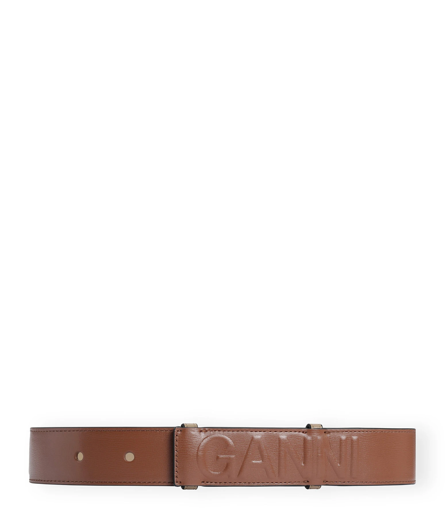 Ganni Ceinture Banner Cognac 1 Ganni Ceinture Banner Cognac