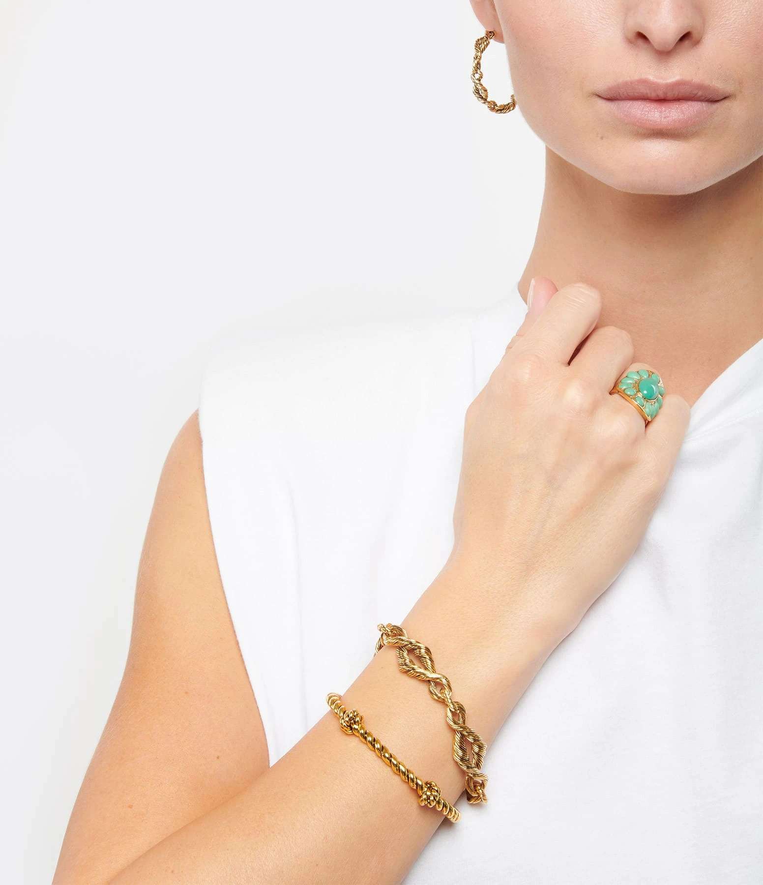 Aurélie Bidermann Bracelet Lola Doré 2 Aurélie Bidermann Bracelet Lola Doré – Image 2