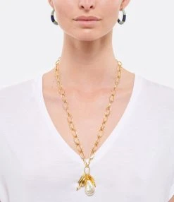 Aurélie Bidermann Sautoir Grigri Perle De Verre 6 Aurélie Bidermann Sautoir Grigri Perle De Verre -Shaker Jewels Magasin abbrs look20210402 268