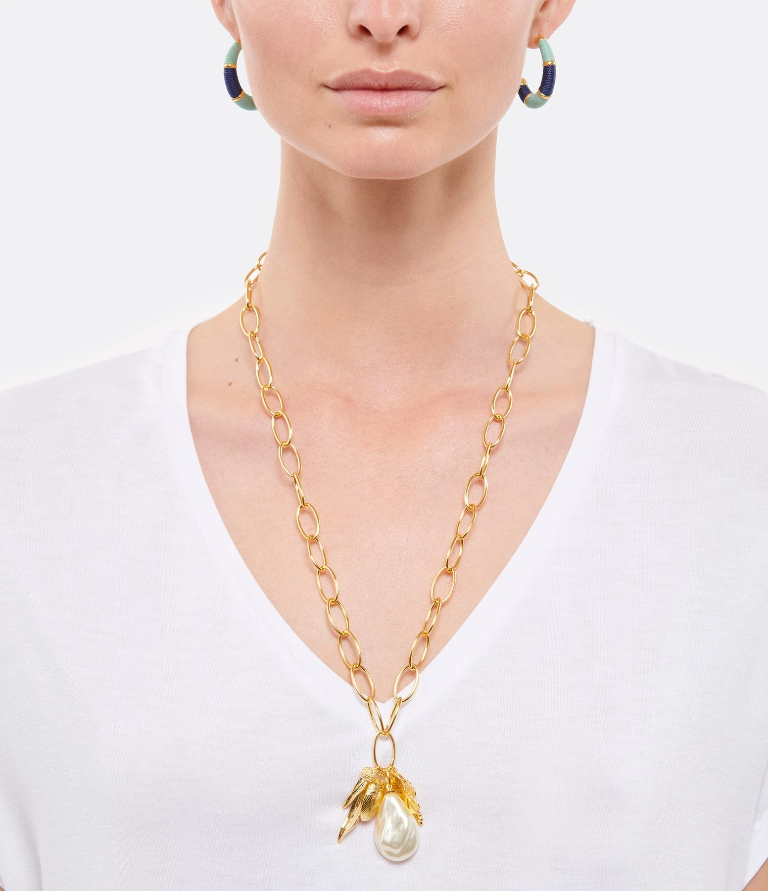 Aurélie Bidermann Sautoir Grigri Perle De Verre 3 Aurélie Bidermann Sautoir Grigri Perle De Verre – Image 3