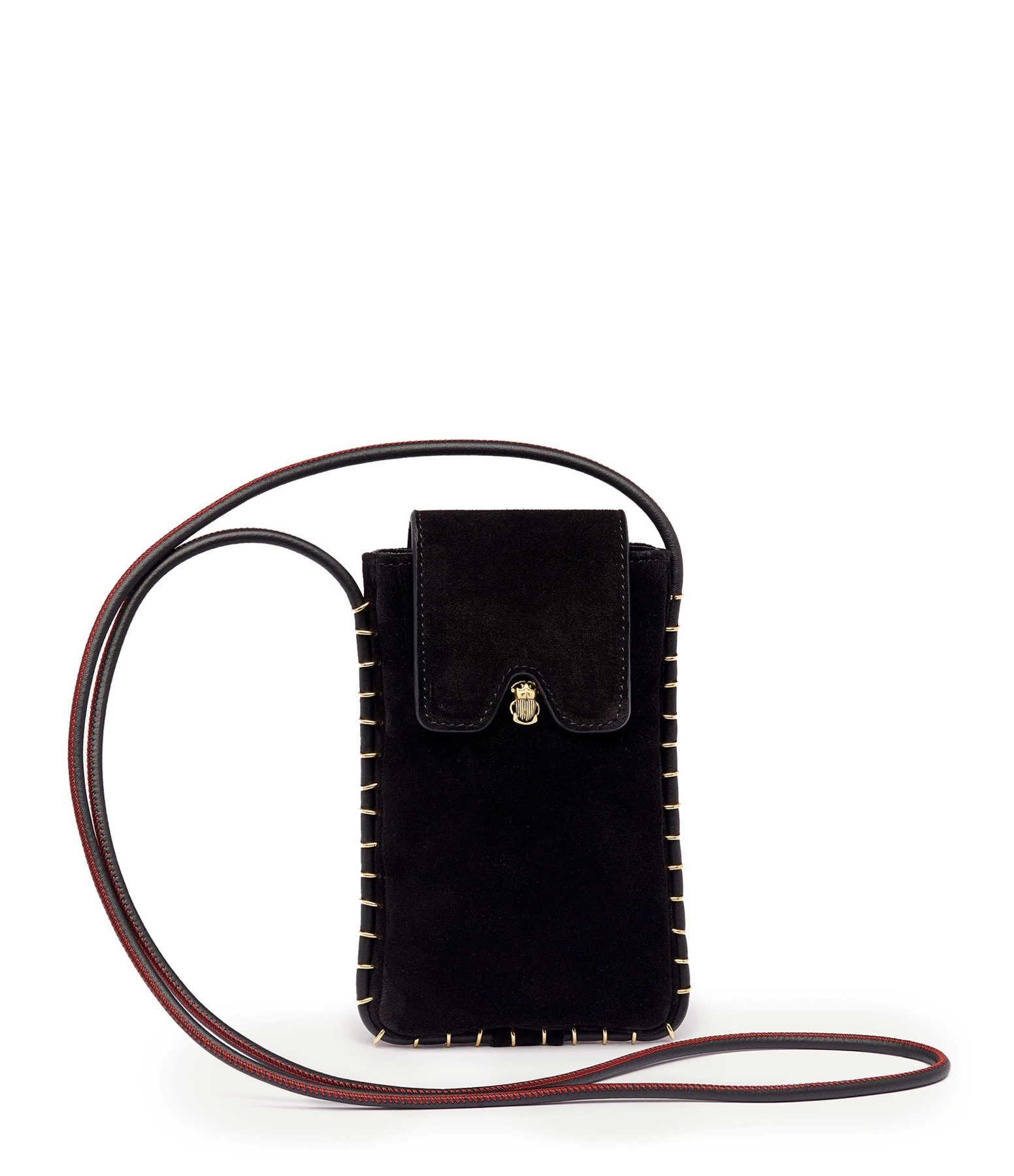 Claris Virot Étui à Lunettes Emile Cuir Noir 1 Claris Virot Étui à Lunettes Emile Cuir Noir