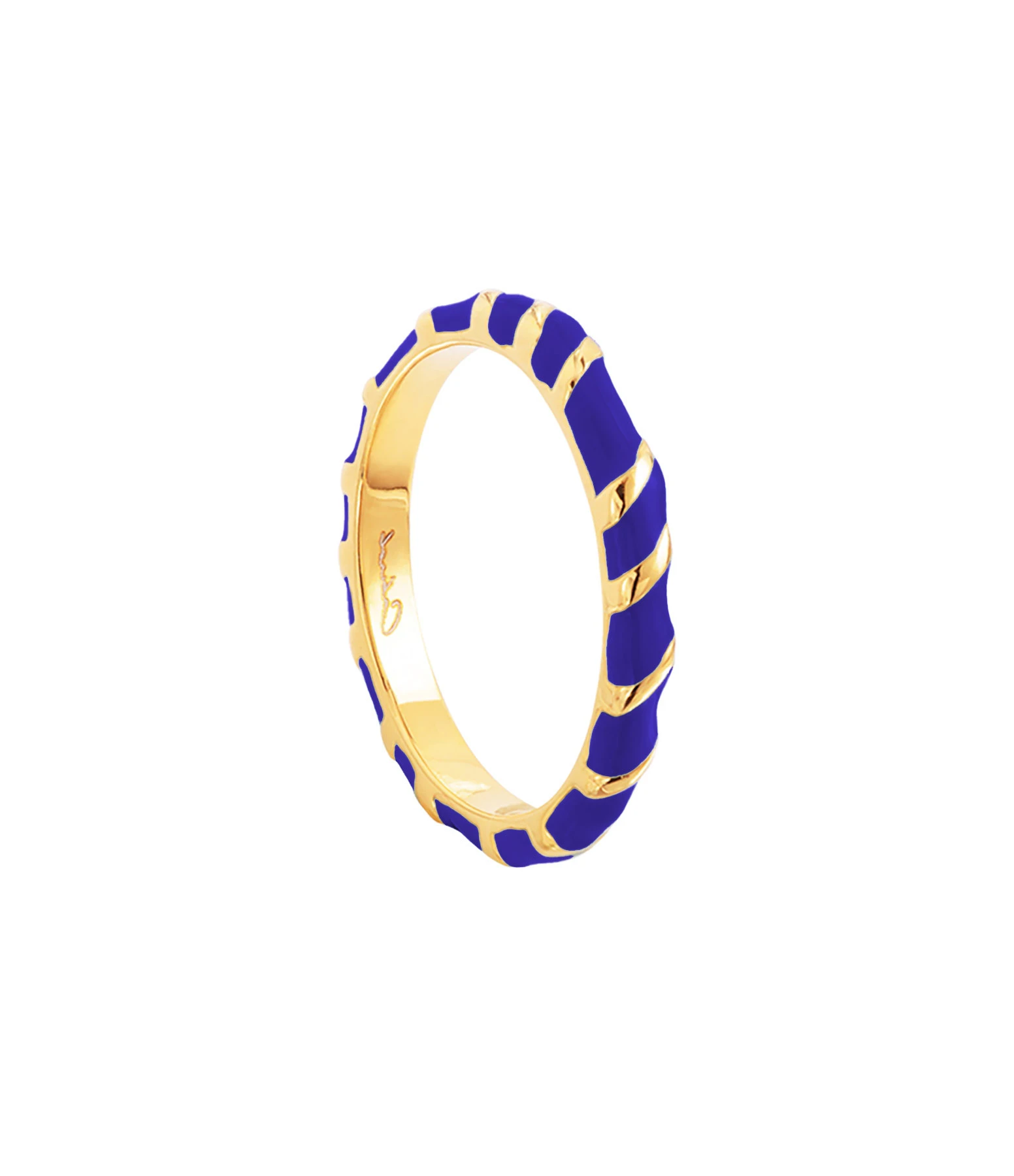 CABIROL Bague Aimée Vermeil Bleu Klein 1 CABIROL Bague Aimée Vermeil Bleu Klein