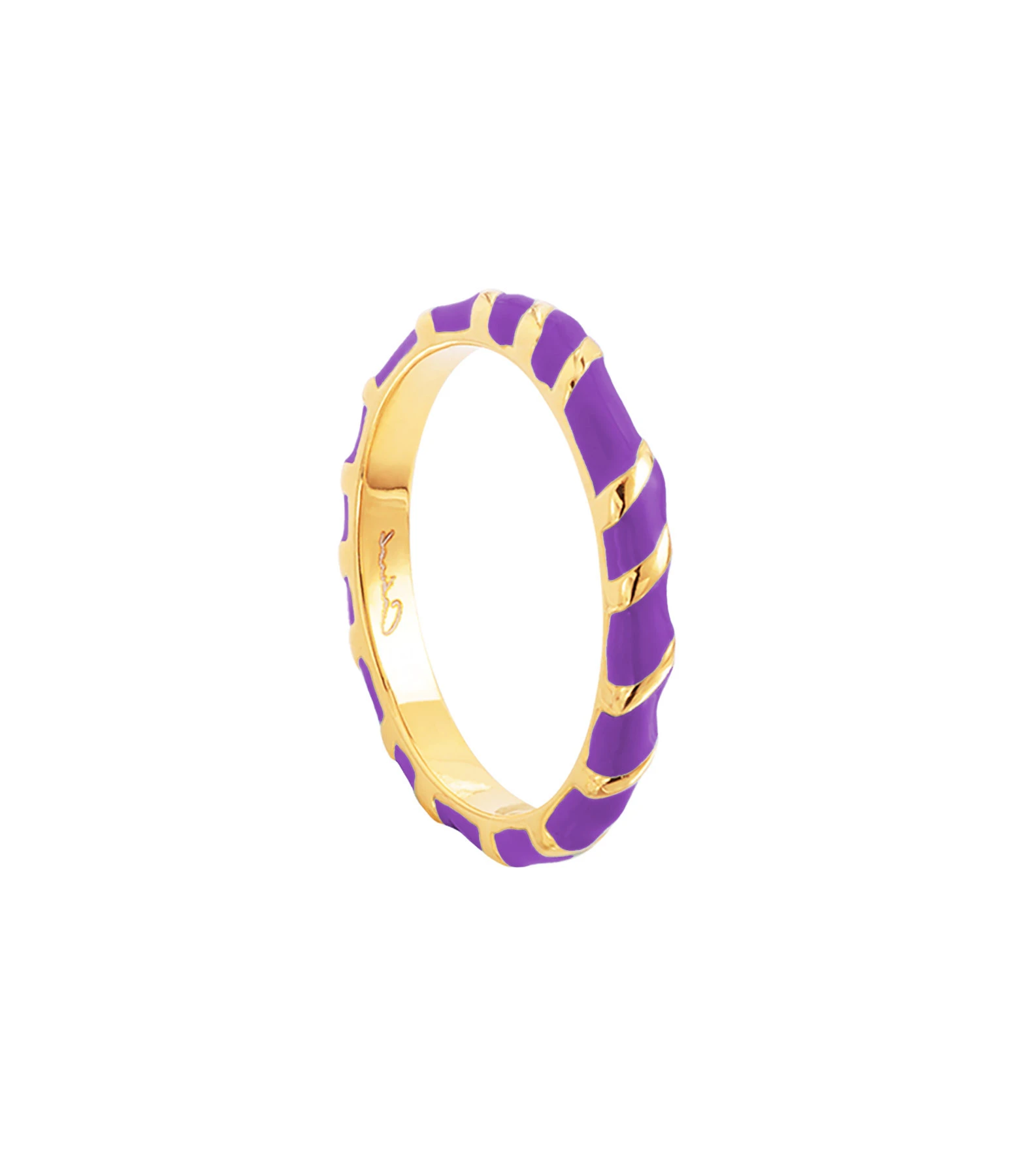 CABIROL Bague Aimée Vermeil Violet 1 CABIROL Bague Aimée Vermeil Violet