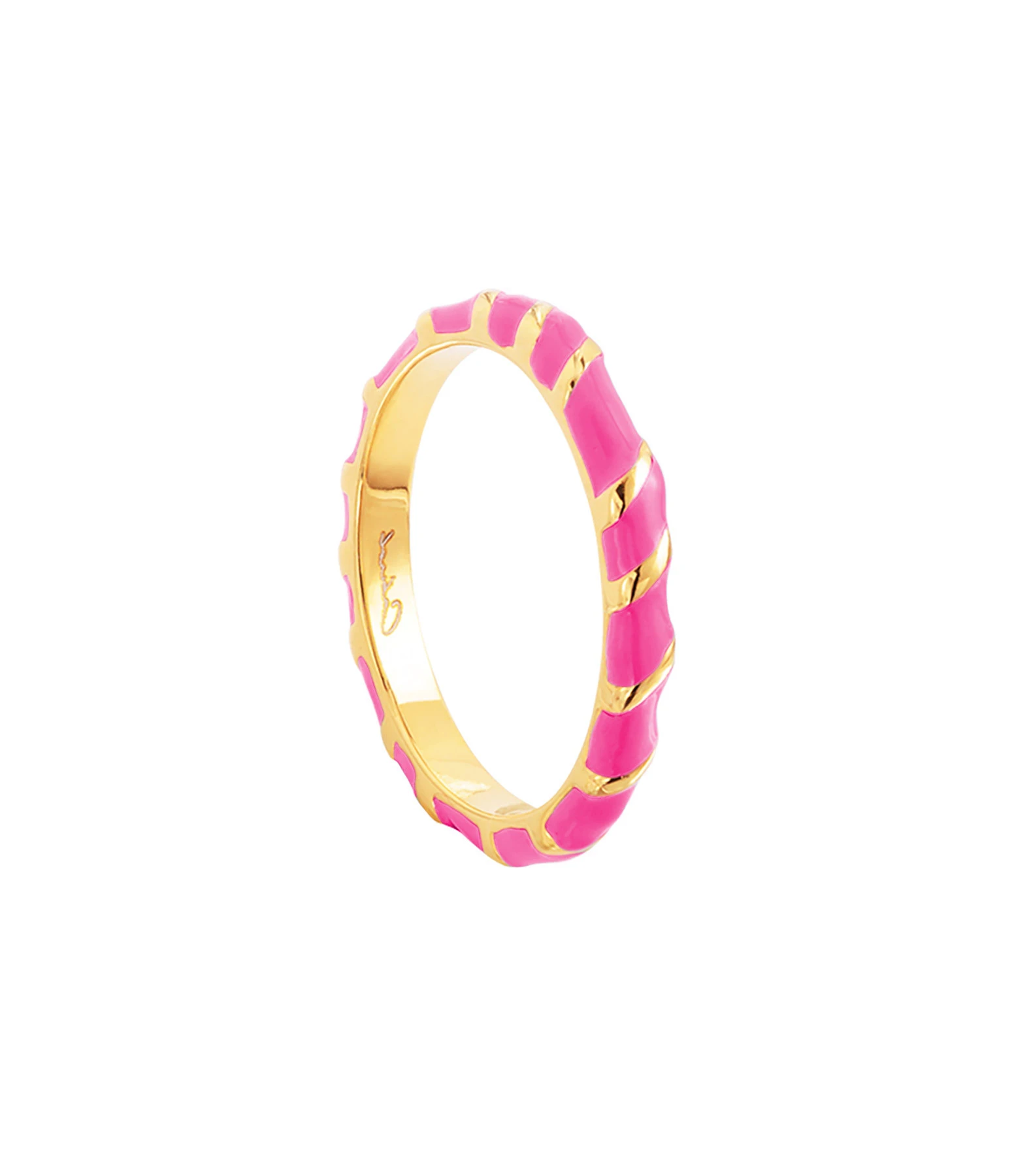 CABIROL Bague Aimée Vermeil Fuschia 1 CABIROL Bague Aimée Vermeil Fuschia