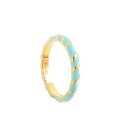 CABIROL Bague Aimée Vermeil Turquoise