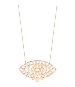 Ginette NY Collier Ajna Jumbo Or Rose