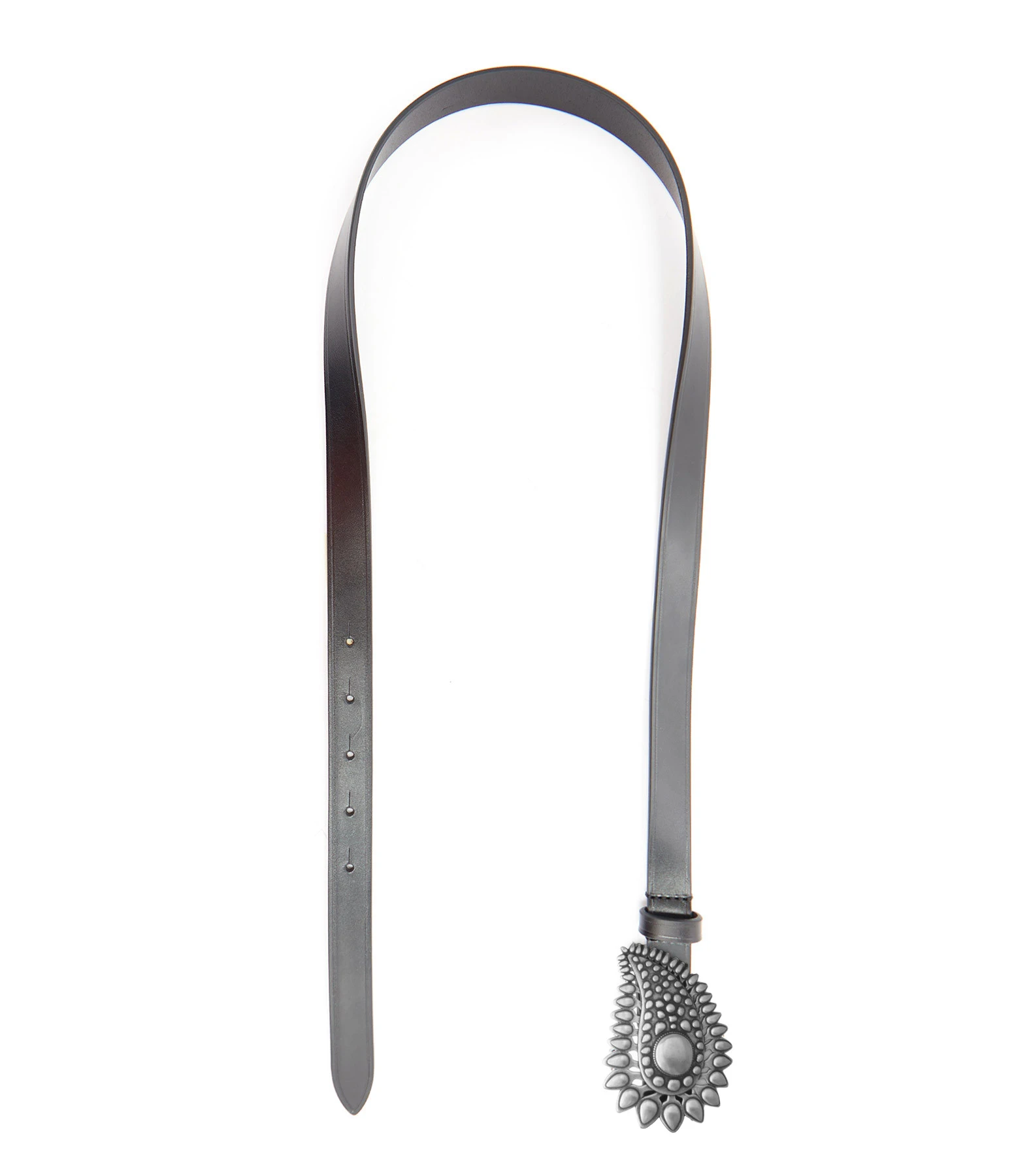 Isabel Marant Ceinture Alayne Cuir Argenté 2 Isabel Marant Ceinture Alayne Cuir Argenté – Image 2