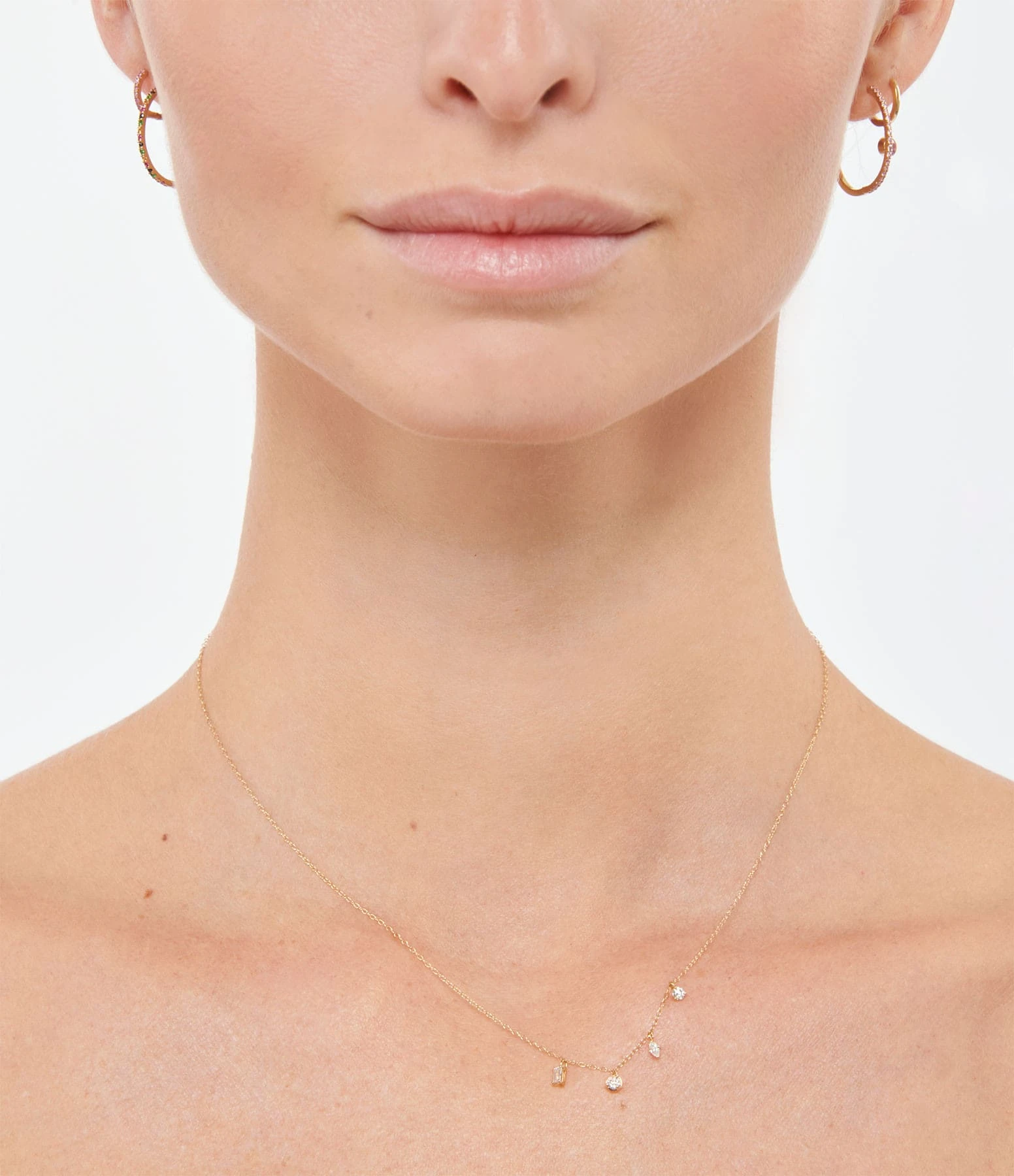 AND...PARIS Collier Buzios Marquise Diamants Or Jaune 2 AND...PARIS Collier Buzios Marquise Diamants Or Jaune – Image 2