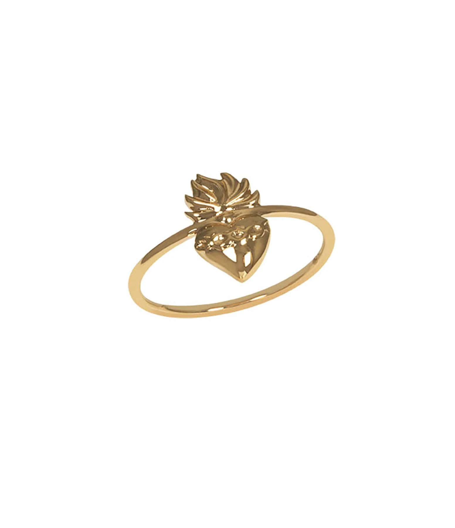 AND...PARIS Bague Ex Voto Cœur Or Jaune 1 AND...PARIS Bague Ex Voto Cœur Or Jaune