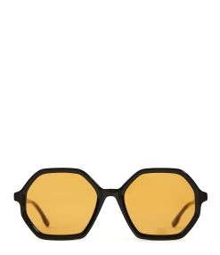 RENDEL PARIS Lunettes De Soleil Angela Noir Orange