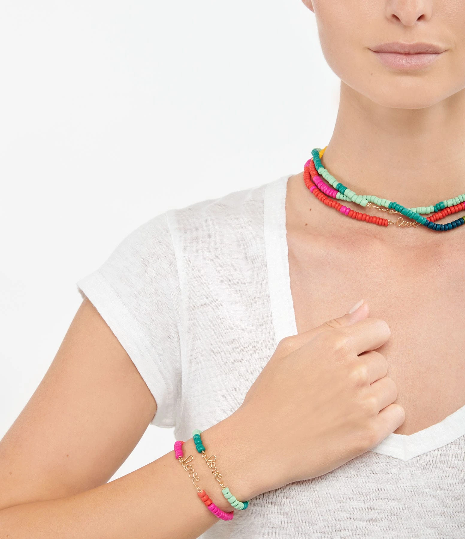 ATELIER PAULIN Bracelet Medina Love Corail Rose Gold Filled, Collection Marrakech 2 ATELIER PAULIN Bracelet Medina Love Corail Rose Gold Filled, Collection Marrakech – Image 2