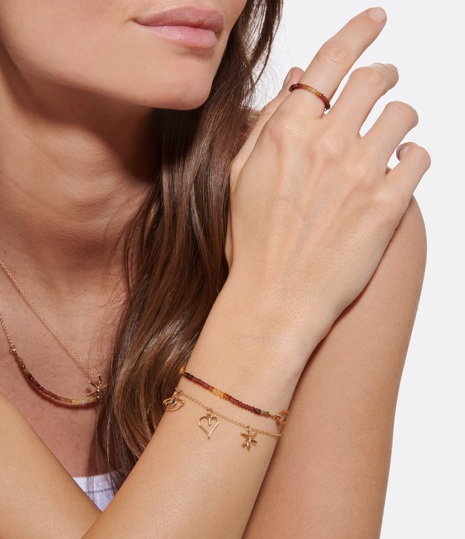 Bracelet Signature Gold Filled, Collaboration Jean Cocteau X Atelier Paulin 2 Bracelet Signature Gold Filled, Collaboration Jean Cocteau X Atelier Paulin – Image 2