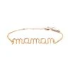 ATELIER PAULIN Bracelet Richelieu Maman Gold Filled