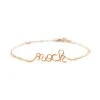ATELIER PAULIN Bracelet Richelieu Rock Gold Filled