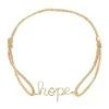 ATELIER PAULIN Bracelet Cordon Lurex Hope Gold Filled