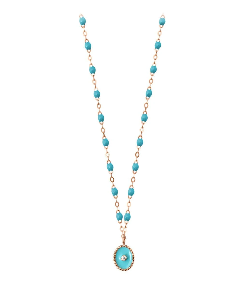 GIGI CLOZEAU Collier Étoile Du Nord Perles Résine Or Diamant 1 GIGI CLOZEAU Collier Étoile Du Nord Perles Résine Or Diamant