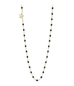 GIGI CLOZEAU Collier Intra Étoile Perles Résine Or Diamants -Shaker Jewels Magasin b1et005j20 1