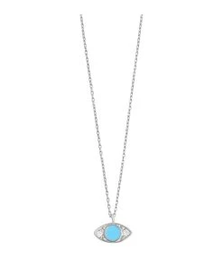 GIGI CLOZEAU Collier Voyage Œil Résine Or Diamants -Shaker Jewels Magasin b1ey001ob 1