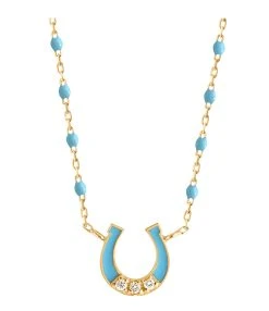 GIGI CLOZEAU Collier Mini Gigi Suprême Fer à Cheval Or Jaune -Shaker Jewels Magasin b1fc002 34 oj