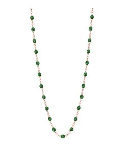 GIGI CLOZEAU Collier Perles Résine Or, 60 Cm