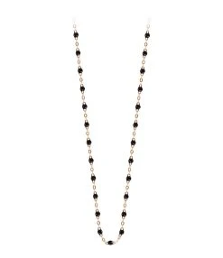 GIGI CLOZEAU Sautoir Perles Résine Or, 120 Cm -Shaker Jewels Magasin b1gi001r20 noir 6