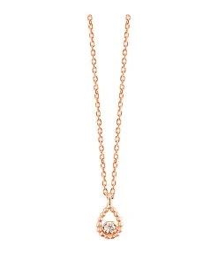 GIGI CLOZEAU Collier Lucky Poire Or Diamant