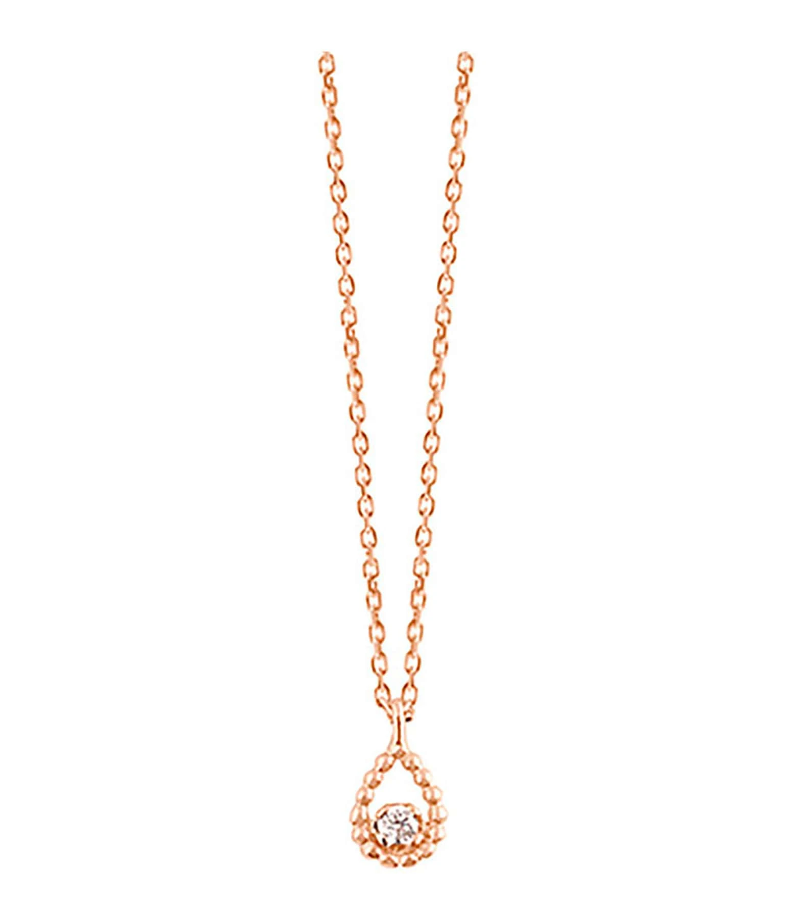 GIGI CLOZEAU Collier Lucky Poire Or Diamant 1 GIGI CLOZEAU Collier Lucky Poire Or Diamant