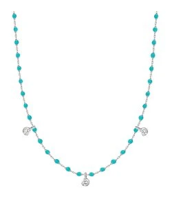 GIGI CLOZEAU Collier 3 Diamants Mini Perles Résine Or 11 GIGI CLOZEAU Collier 3 Diamants Mini Perles Résine Or -Shaker Jewels Magasin b1mi003g33 1