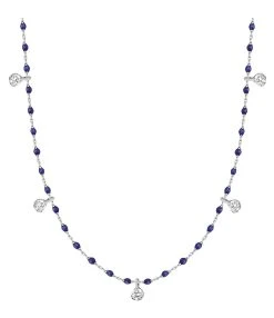 GIGI CLOZEAU Collier 5 Diamants Mini Perles Résine Or 12 GIGI CLOZEAU Collier 5 Diamants Mini Perles Résine Or -Shaker Jewels Magasin b1mi005b07