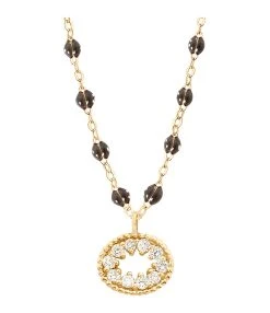 GIGI CLOZEAU Collier Résine L'Œil Du Pirate Diamants Or Jaune 11 GIGI CLOZEAU Collier Résine L'Œil Du Pirate Diamants Or Jaune -Shaker Jewels Magasin b1op001j57 42 di j