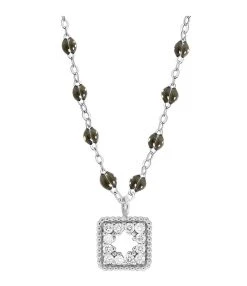 GIGI CLOZEAU Collier Résine Pirate Trésor Diamants Or Blanc 11 GIGI CLOZEAU Collier Résine Pirate Trésor Diamants Or Blanc -Shaker Jewels Magasin b1tr001j57 42 di ob 1