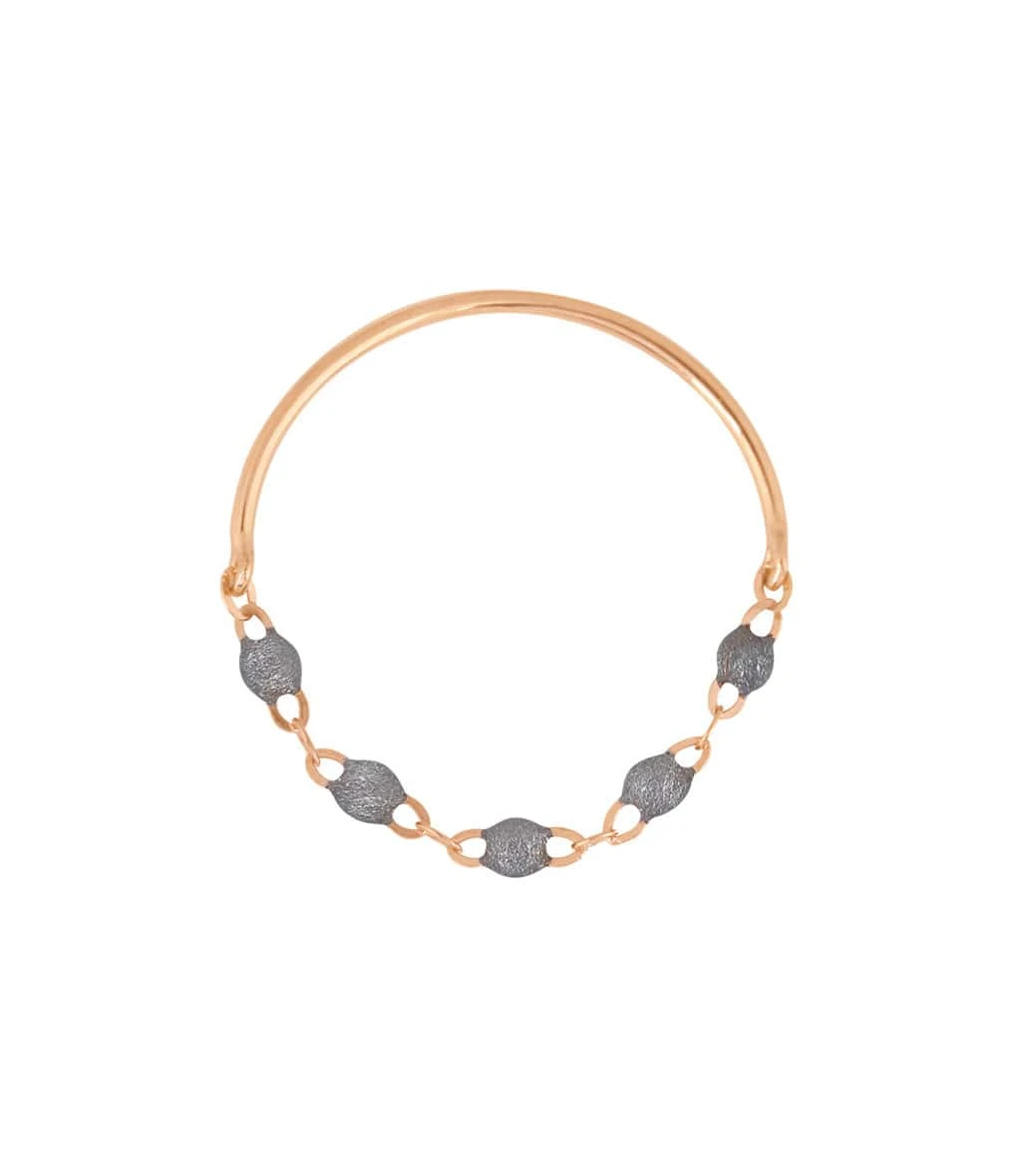 GIGI CLOZEAU Bague Perles Résine Or 3 GIGI CLOZEAU Bague Perles Résine Or – Image 3