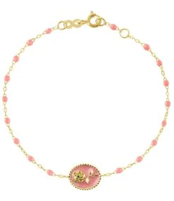 GIGI CLOZEAU Bracelet Rose Voyage Résine Or Jaune 7 GIGI CLOZEAU Bracelet Rose Voyage Résine Or Jaune -Shaker Jewels Magasin b3fl002j09 17 xx