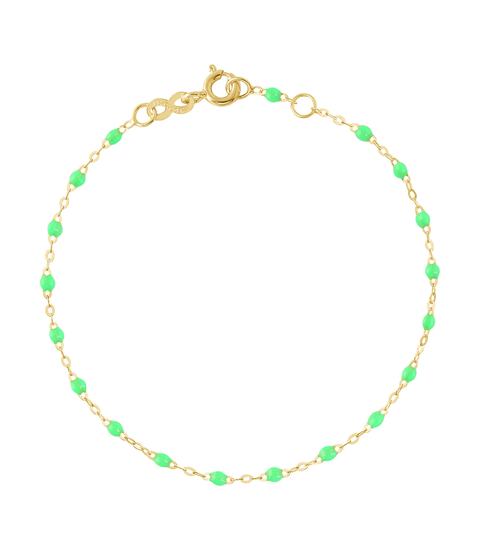 GIGI CLOZEAU Bracelet Perles Résine Or, 19 Cm 6 GIGI CLOZEAU Bracelet Perles Résine Or, 19 Cm – Image 6