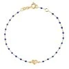 GIGI CLOZEAU Bracelet Mini Perles Résine Lucky Cœur Or Jaune