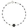 GIGI CLOZEAU Bracelet Étoile Perles Résine Diamants Or Blanc