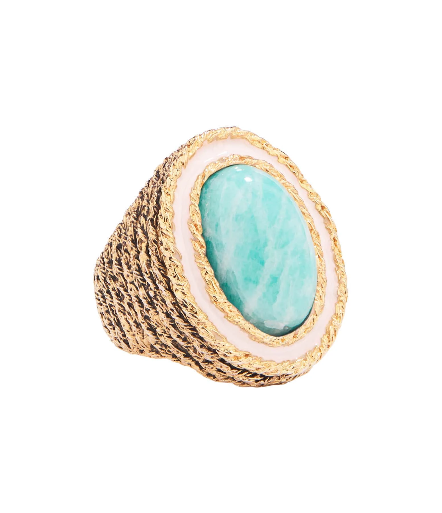 Aurélie Bidermann Bague Liz Turquoise 1 Aurélie Bidermann Bague Liz Turquoise