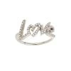 NAVA JOAILLERIE Bague Love Total Diamants Or Blanc