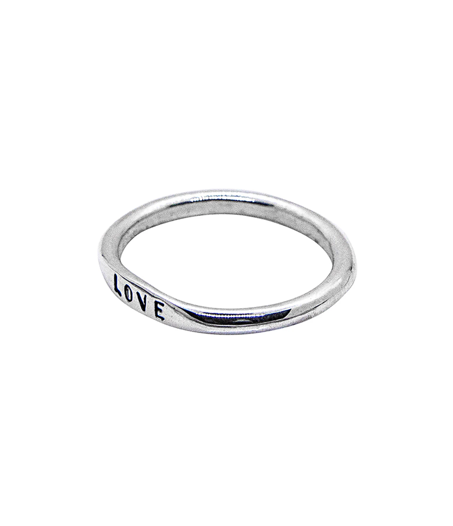 SERGE THORAVAL Bague Love 2 Argent 2 SERGE THORAVAL Bague Love 2 Argent – Image 2