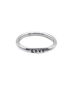 SERGE THORAVAL Bague Love 2 Argent