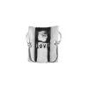 SERGE THORAVAL Bague Love Argent