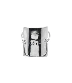 SERGE THORAVAL Bague Love Argent