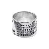 SERGE THORAVAL Bague Large Edmond Rostand Un Baiser Argent