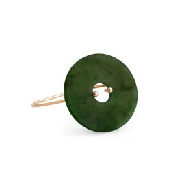 Ginette NY Jonc Donut Jade Or Rose