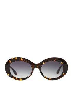 RENDEL PARIS Lunettes De Soleil Betty Tortoise Gradient Blue Grey
